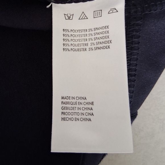 SVNDZ/ Polo Sport Dress/ Navy Blue/ Bodycon/ Size US M - Picture 4 of 14